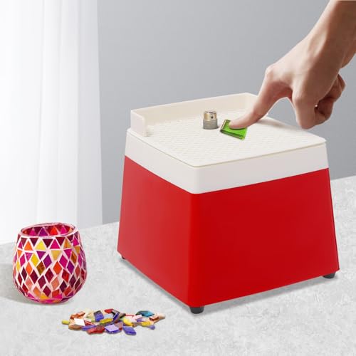 Mini Color Grinder Cordless Rechargeable Stained Glass Grinding Tool C9370