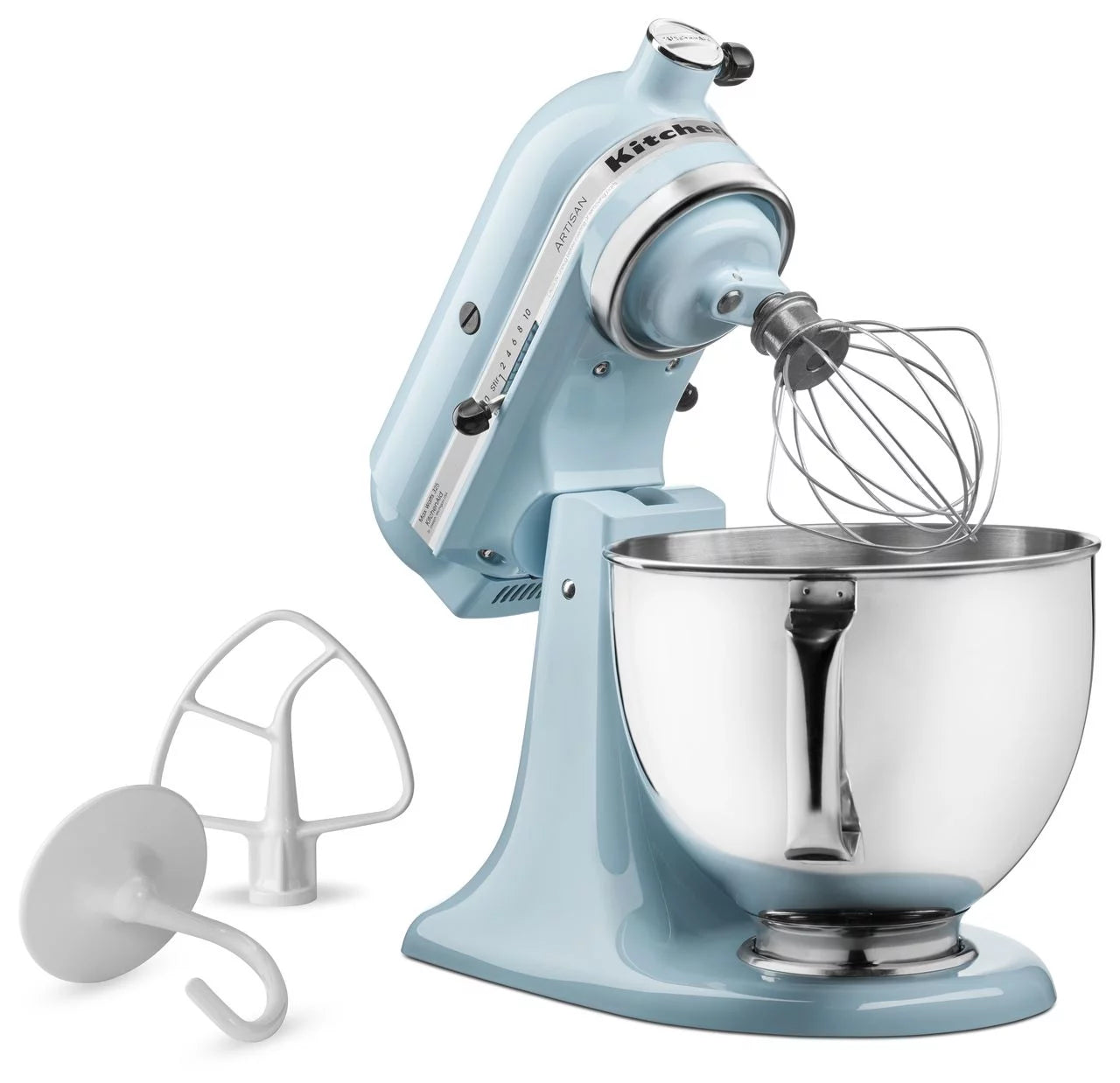 KitchenAid KSM150PSGB Artisan Series 5-Quart Mixer, Glacier Blue C6270