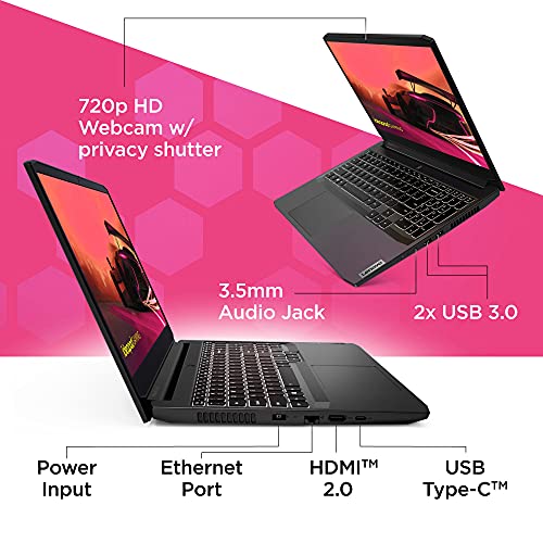 Lenovo IdeaPad Gaming 3 15 Laptop, 15.6" FHD, Ryzen 5, GTX 1650, 8GB RAM J538