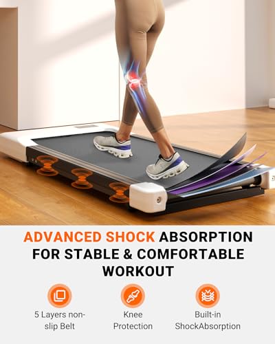 SupeRun Walking Pad, Under Desk Treadmill with Remote Control, 2.5 HP Y8357