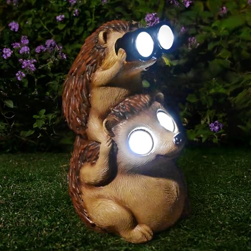 Solar Lighthouse Rotating Beacon LED Light for Yard Garden Nautical Decor K763308