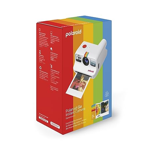 Polaroid Go Generation 2 Mini Instant Camera + Film Bundle Black D62493