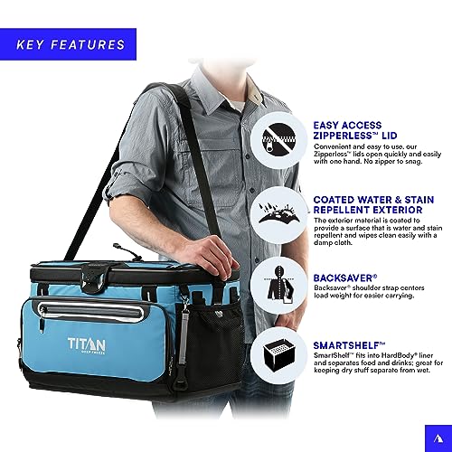 Arctic Zone Titan Deep Freeze Zipperless Hardbody Cooler W899