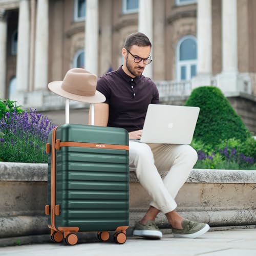 Luggage Sets 3 Piece, Carry On 20 Inch Hardside Suitcase with Spinner Wheels and TSA Lock J67858