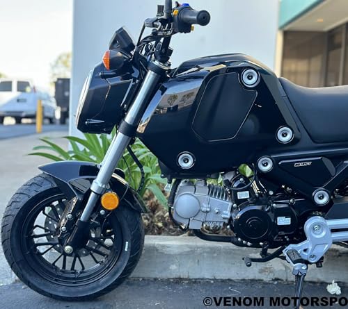 Vader Pro 125cc Motorcycle, Gen 3 X21RS Venom, Gas-Powered Street Bike for Adults C42339