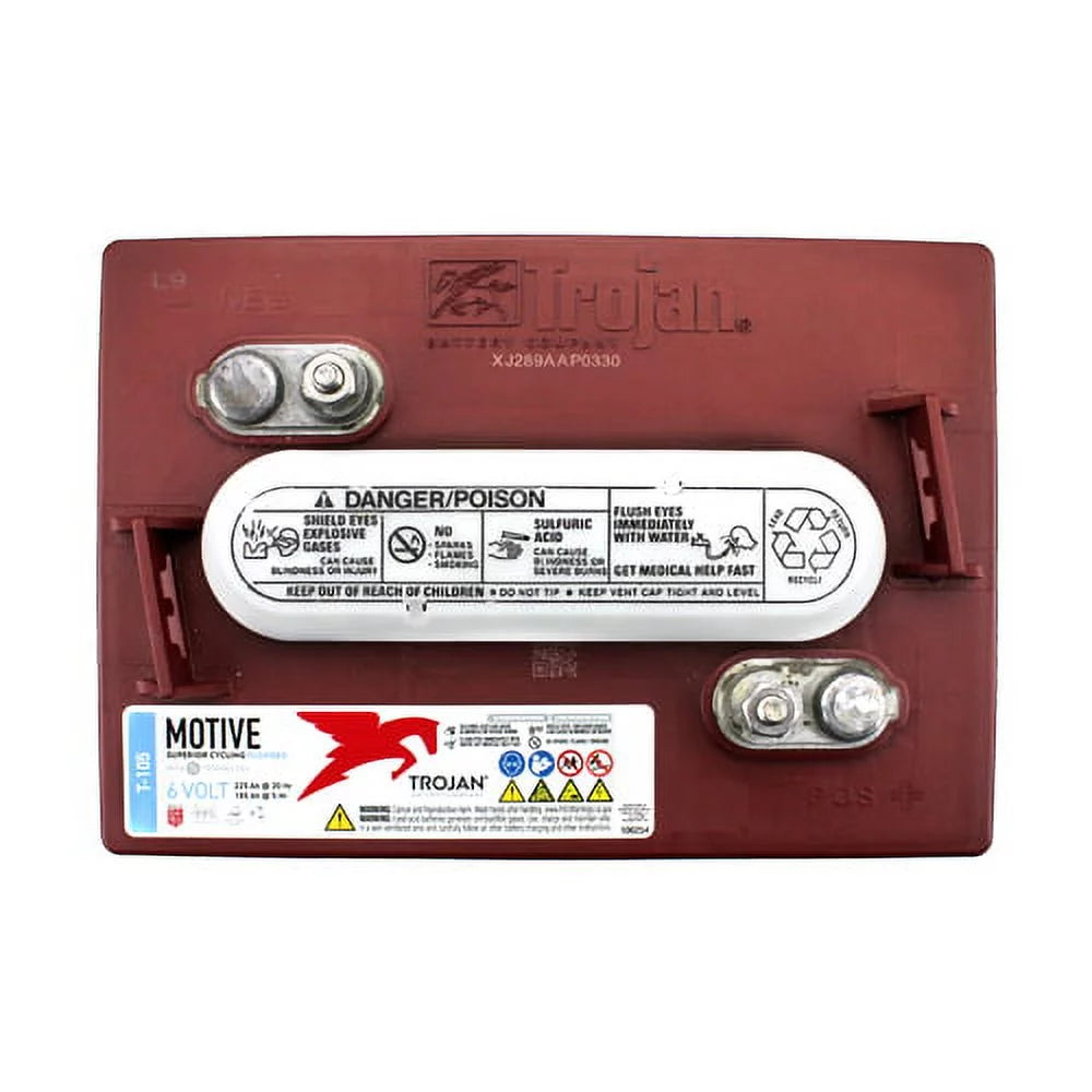 Trojan T-105 6V Deep Cycle Battery 6 Pack E54216
