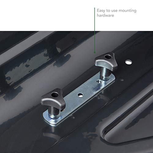 SportRack Vista XL Rear Opening Cargo Box Black M4428