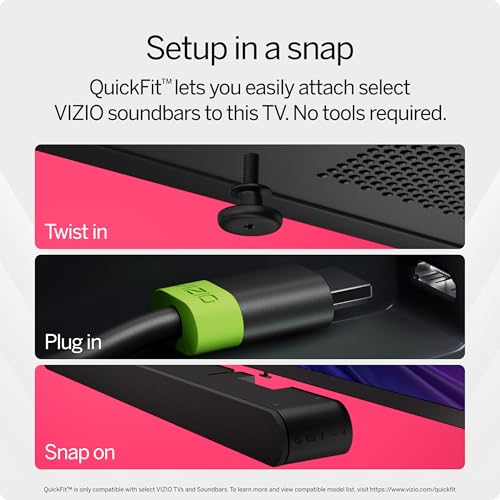 VIZIO 50-inch Quantum Pro 4K QLED Smart TV with Dolby Vision, 2023 Model I492