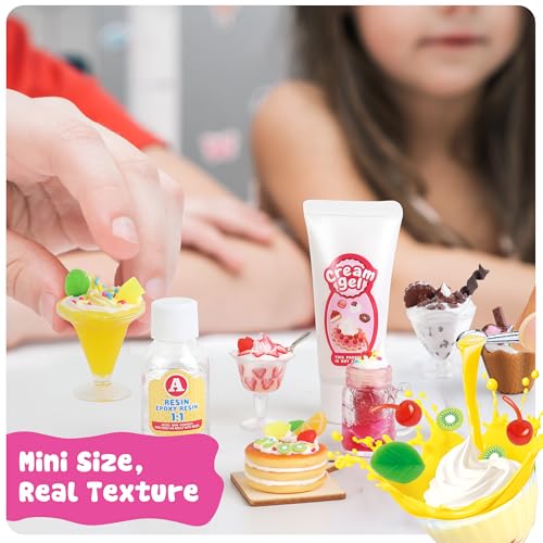 Miniature Food Toys Making Set for Kids Age 8-13 Z614