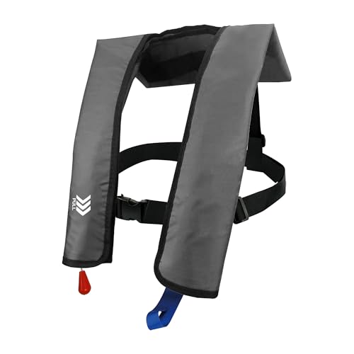 Automatic Inflatable Life Jackets for Adults PFD Low Profile 330lbs U45655