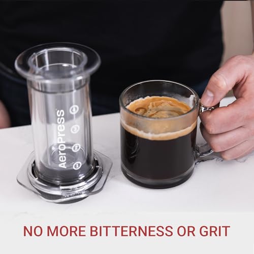 AeroPress Original Coffee Press – 3-in-1 Portable Coffee Maker for Travel S81656