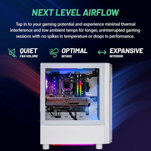 Skytech Archangel Gaming PC Desktop, Intel i5 13400F, RTX 4060, 2TB SSD, 32GB RAM Y141