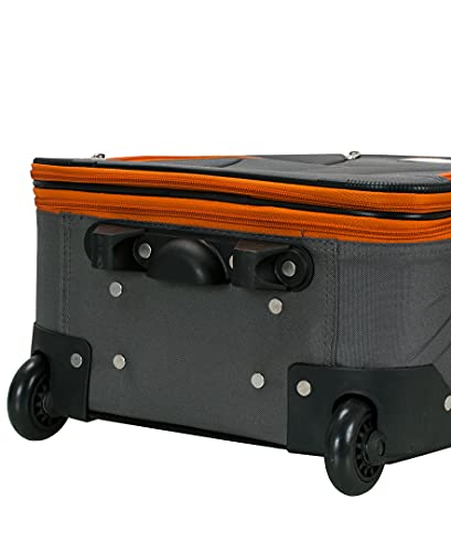 Rockland Journey Softside Upright Luggage Set, Expandable, 4-Piece K56322