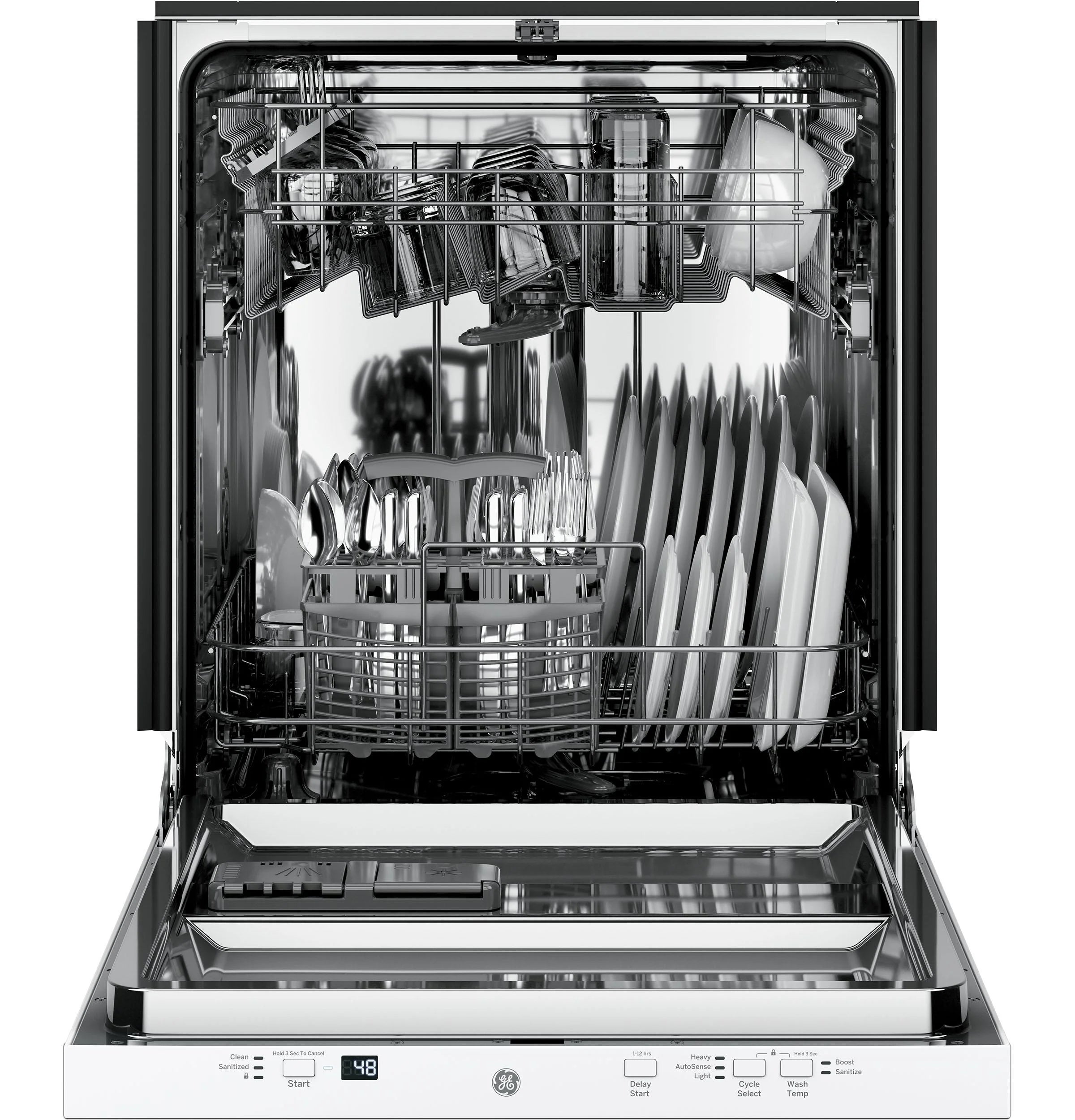 GE GDT225S 24" Built-In Top Control Dishwasher C624626