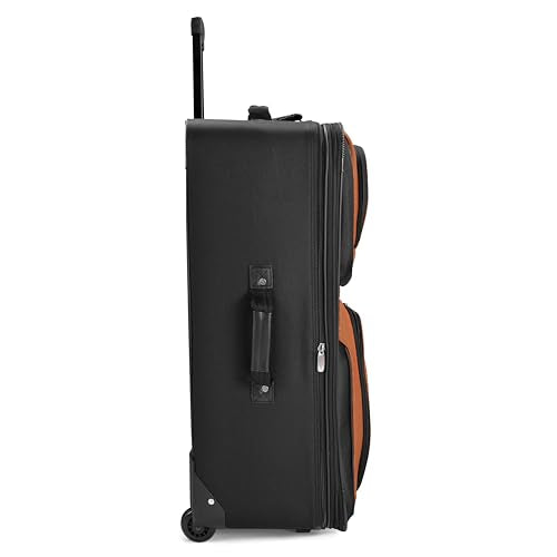 Travel Select Amsterdam 4-Piece Softside Expandable Luggage Set, Gray V976