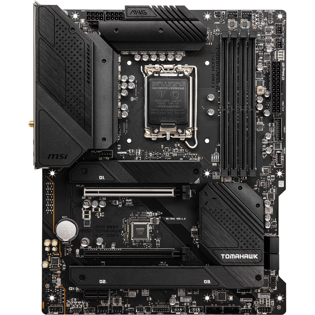MSI MAG B660 TOMAHAWK WIFI DDR4 LGA 1700 ATX Intel Motherboard U560006