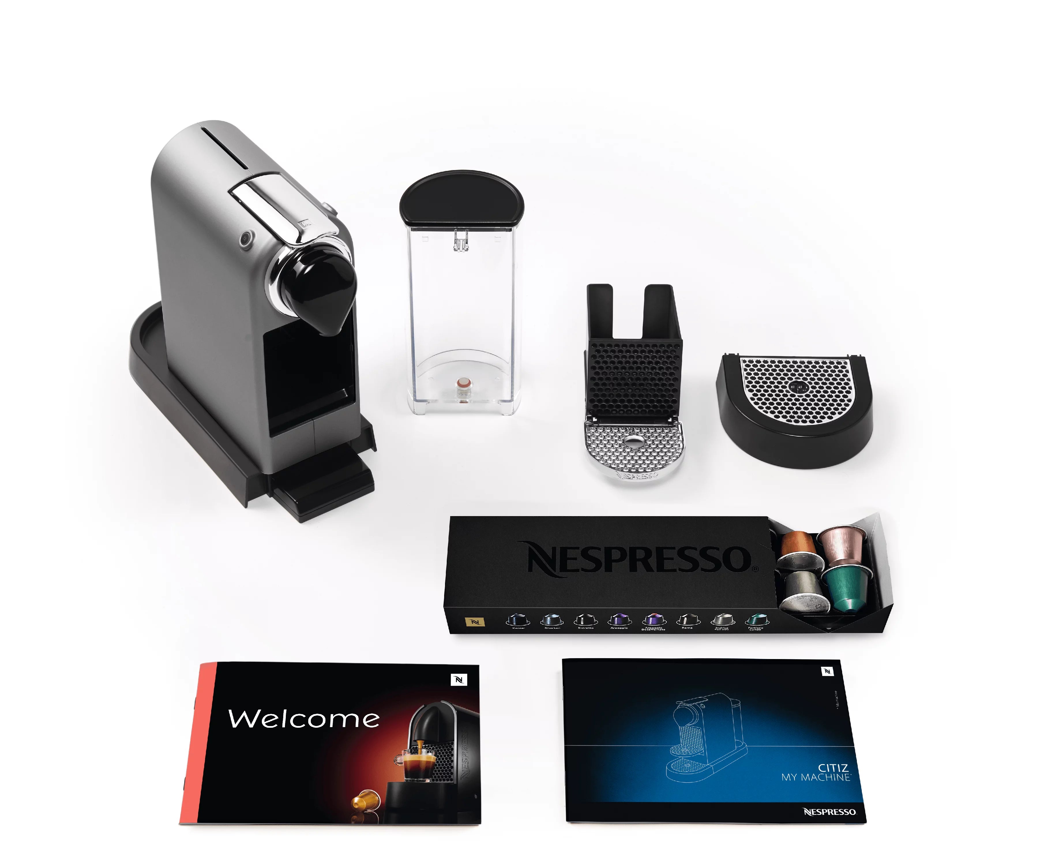 Nespresso CitiZ Espresso Machine by Breville, Silver Z1801
