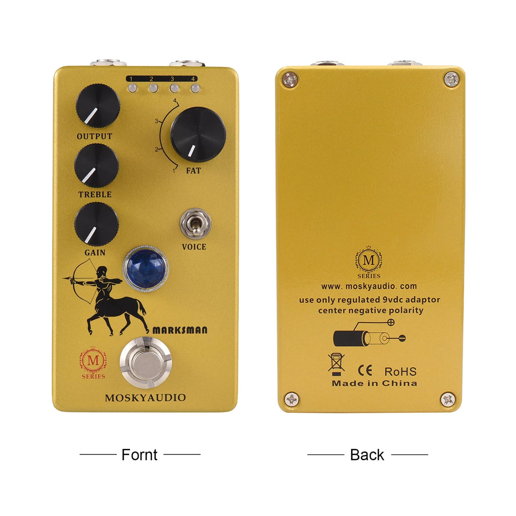 MOSKYAudio Overdrive Preamp Booster Pedal for Electric Guitar W52669