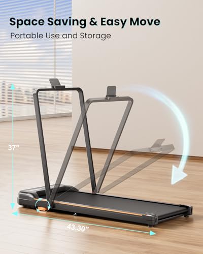 Walking Pad Under Desk Treadmill with Incline for Home Office I96279