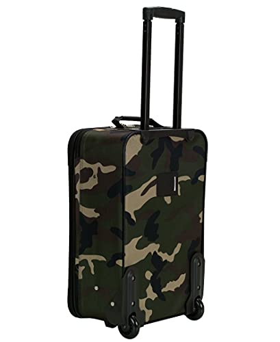 Rockland Journey Softside Upright Luggage Set, Expandable, 4-Piece K56322