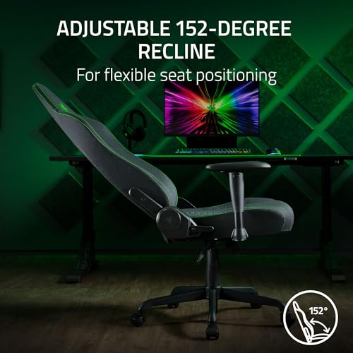 Razer Iskur V2 X Ergonomic Gaming Chair with Lumbar Support, Black V40434