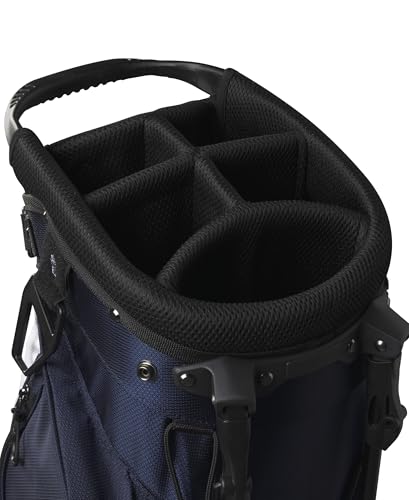 Wilson Feather Golf Cart Bag - Black/Grey/Red V219140