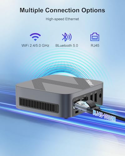 Mini PC W-11 with Intel N150, 16GB RAM, 512GB SSD, 4K Dual Display L563184