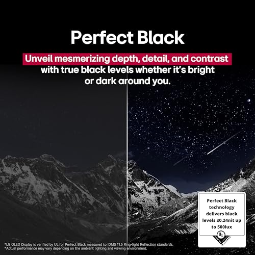 LG 65-Inch Class OLED evo AI 4K C5 Series Smart TV D17114