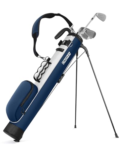 Findway Golf Stand Bag Lightweight Carry Bag with Ball Holder and Pockets H5623