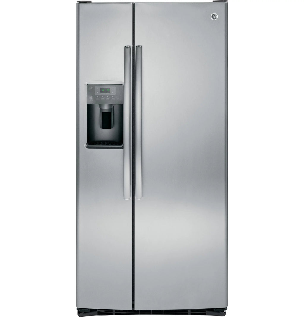 GE Appliances GSS23GSKSS 33 Inch Side by Side Refrigerator Stainless Steel S906616