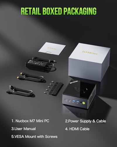 GMKtec K11 AMD Ryzen 9 8945HS 32GB DDR5 1TB Mini PC Desktop Computer X186