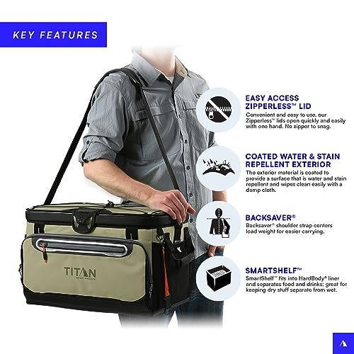 Arctic Zone Titan Deep Freeze Zipperless Hardbody Cooler W899