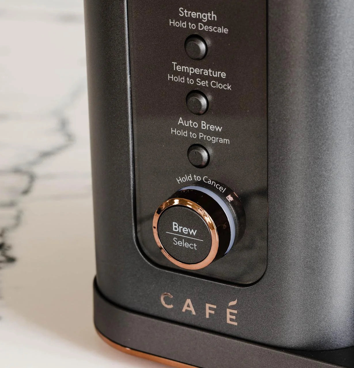 Caf - Drip 10-Cup Coffee Maker with WiFi, Matte Black T967