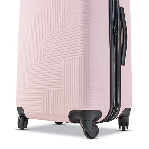 American Tourister Stratum XLT Expandable Hardside Luggage with Spinner Wheels, Jet Black, Carry-On 21-Inch E7418