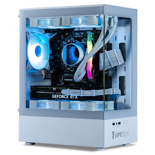 ViprTech Reaper 3.0 Liquid-Cooled Gaming PC, Ryzen 7 7700, RTX 4070 Super, 32GB DDR5 C7066