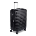 Amazon Basics 21" Hardside Carry-On Luggage, Hardshell Suitcase With Wheels, Expandable For Up to 25% More Space, With Scratch-Resistant Surface, Four Multi-directional Wheels, Black