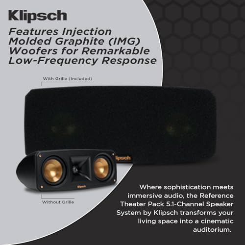 Klipsch Reference Theater Pack 5.1 Speaker System with AVR-S770H 7.2 AV Receiver Y35229
