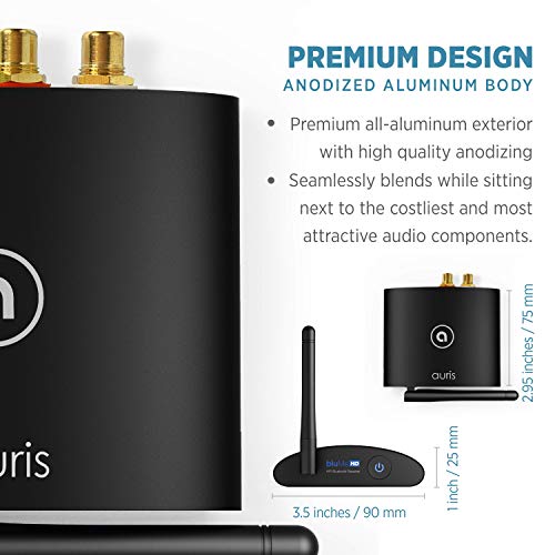 Auris Blume HD Long Range Bluetooth 5.3 Music Receiver with Audiophile DAC F3679