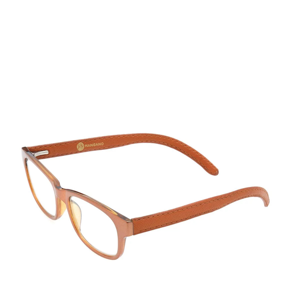 JOY MANGANO 10 PC Readers with Leather Arms and Sunglasses 1.5M J479