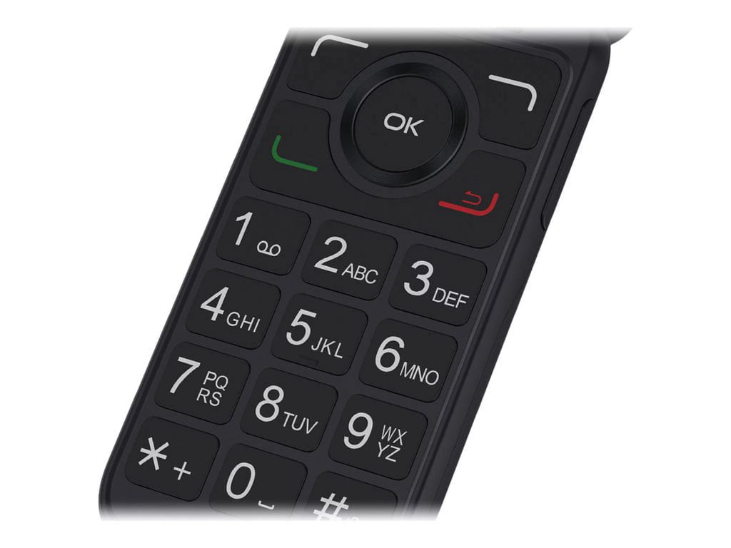 Alcatel Go Flip 3 4G Feature Phone Prime Black B680198