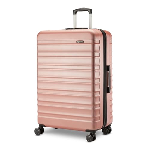 Amazon Basics 21" Hardside Carry-On Luggage with Wheels, Expandable, Black L489