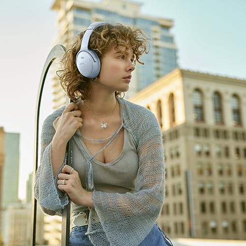 Bose QuietComfort Bluetooth Headphones, Wireless Noise Cancelling Over Ear with Mic G7550
