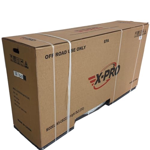 X-PRO Knight DLX 250 Dirt Bike 5-Speed Manual Blue F963