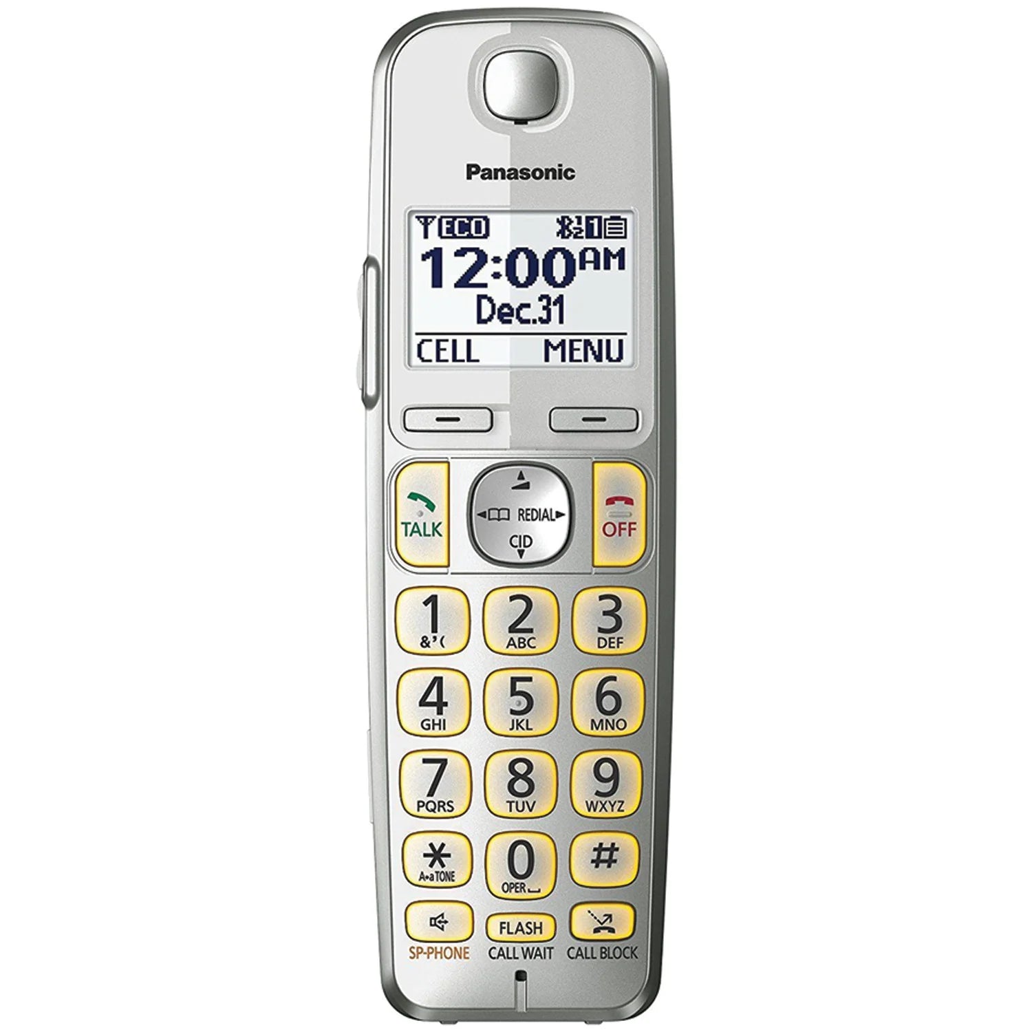 Panasonic KX-TGE474S Link2cell Bluetooth Cordless Phone with 4 Handsets M4834