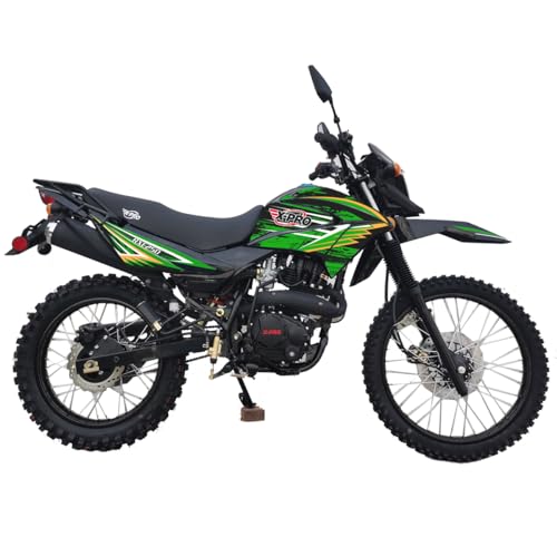 X-PRO Cavalier 250 Dual Sports Enduro Dirt Bike 21" 18" Wheels 5-Speed S45877