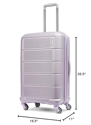 American Tourister Stratum 2.0 Expandable Hardside Carry-on Luggage, Purple Haze R94654