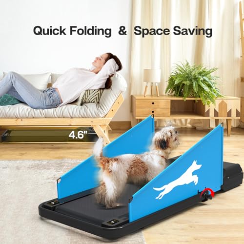Dog Treadmill for Small Medium Dogs, Exercise Equipment up to 220lbs L193