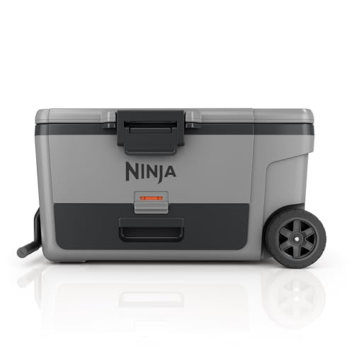 Ninja FrostVault 45QT Cooler with Wheels, Lakeshore Blue M1144
