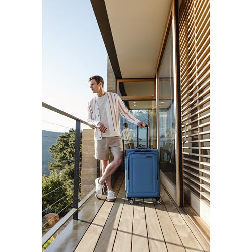 Samsonite Saire LTE Softside Expandable Luggage 3-Piece Set, Caribbean Blue F74282