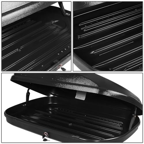 Rooftop Cargo Carrier ABS Lockable Hard Shell Waterproof 55 x 34.5 x 14 Inches O3540